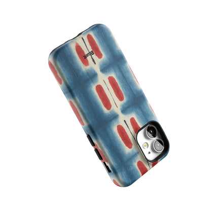 Indigo Blocks iPhone Case gallery - Iphone_12_Mini_Air_Plus_5