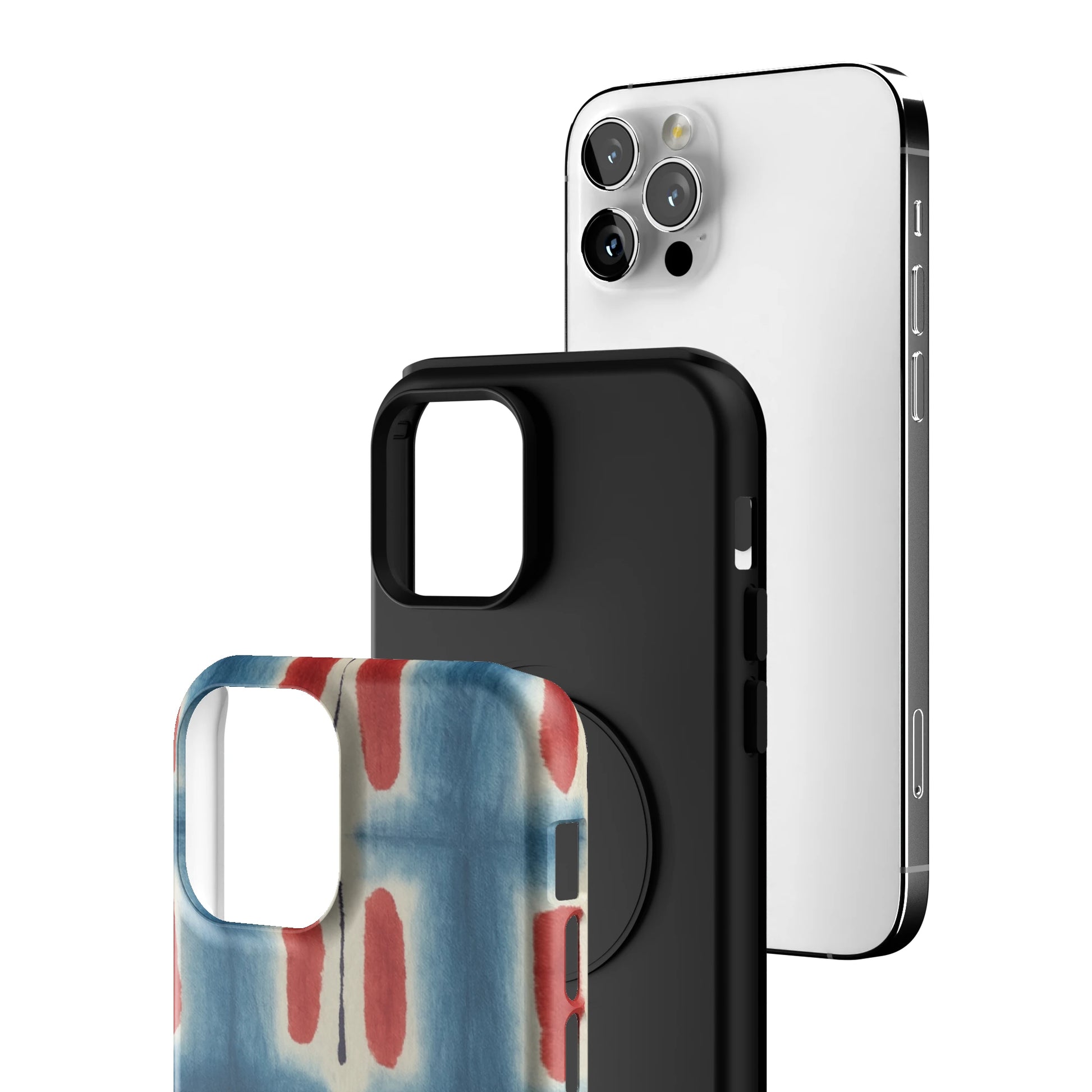 Indigo Blocks iPhone Case gallery - Iphone_12_Pro_3