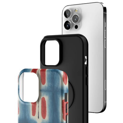 Indigo Blocks iPhone Case gallery - Iphone_12_Pro_Max_3