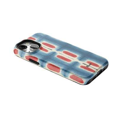Indigo Blocks iPhone Case gallery - Iphone_13_Mini_Air_Plus_2
