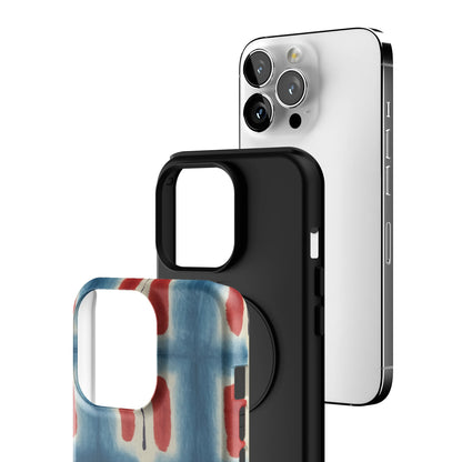 Indigo Blocks iPhone Case gallery - Iphone_13_Pro_3