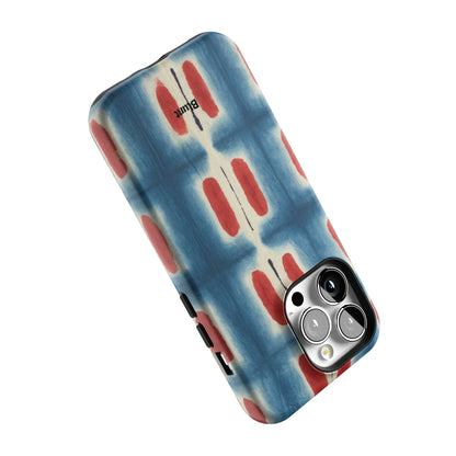 Indigo Blocks iPhone Case gallery - Iphone_13_Pro_5