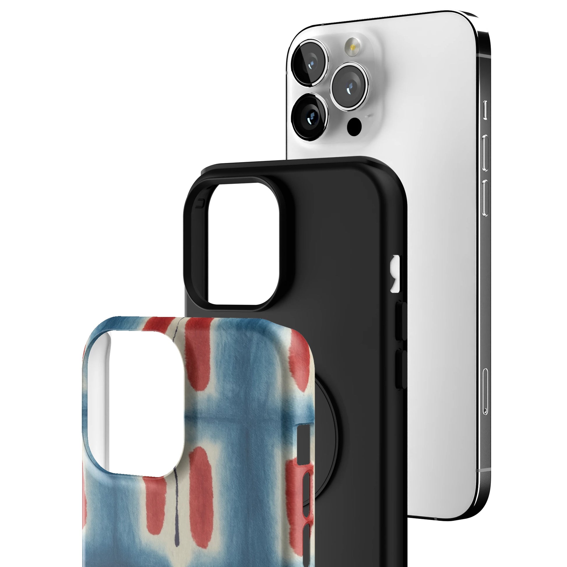 Indigo Blocks iPhone Case gallery - Iphone_13_Pro_Max_3