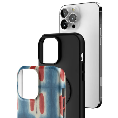 Indigo Blocks iPhone Case gallery - Iphone_13_Pro_Max_3