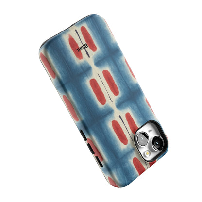 Indigo Blocks iPhone Case gallery - Iphone_14_Iphone_5