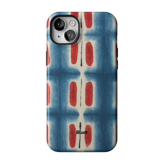 Indigo Blocks iPhone Case gallery - Iphone_14_Mini_Air_Plus_1