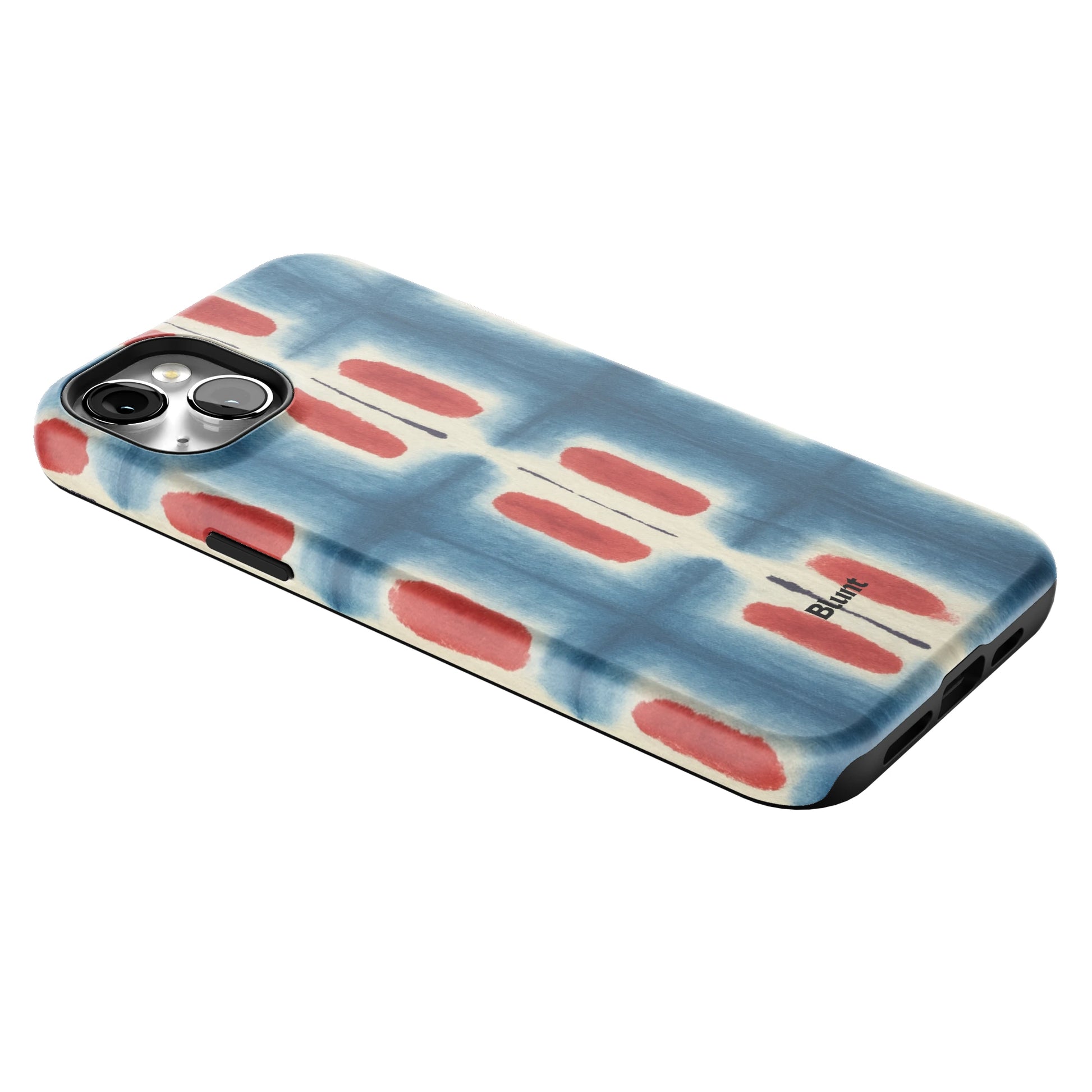 Indigo Blocks iPhone Case gallery - Iphone_14_Mini_Air_Plus_2