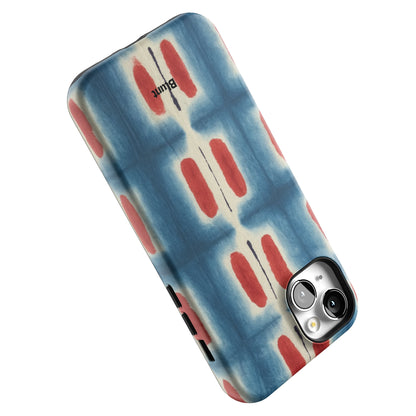 Indigo Blocks iPhone Case gallery - Iphone_14_Mini_Air_Plus_5