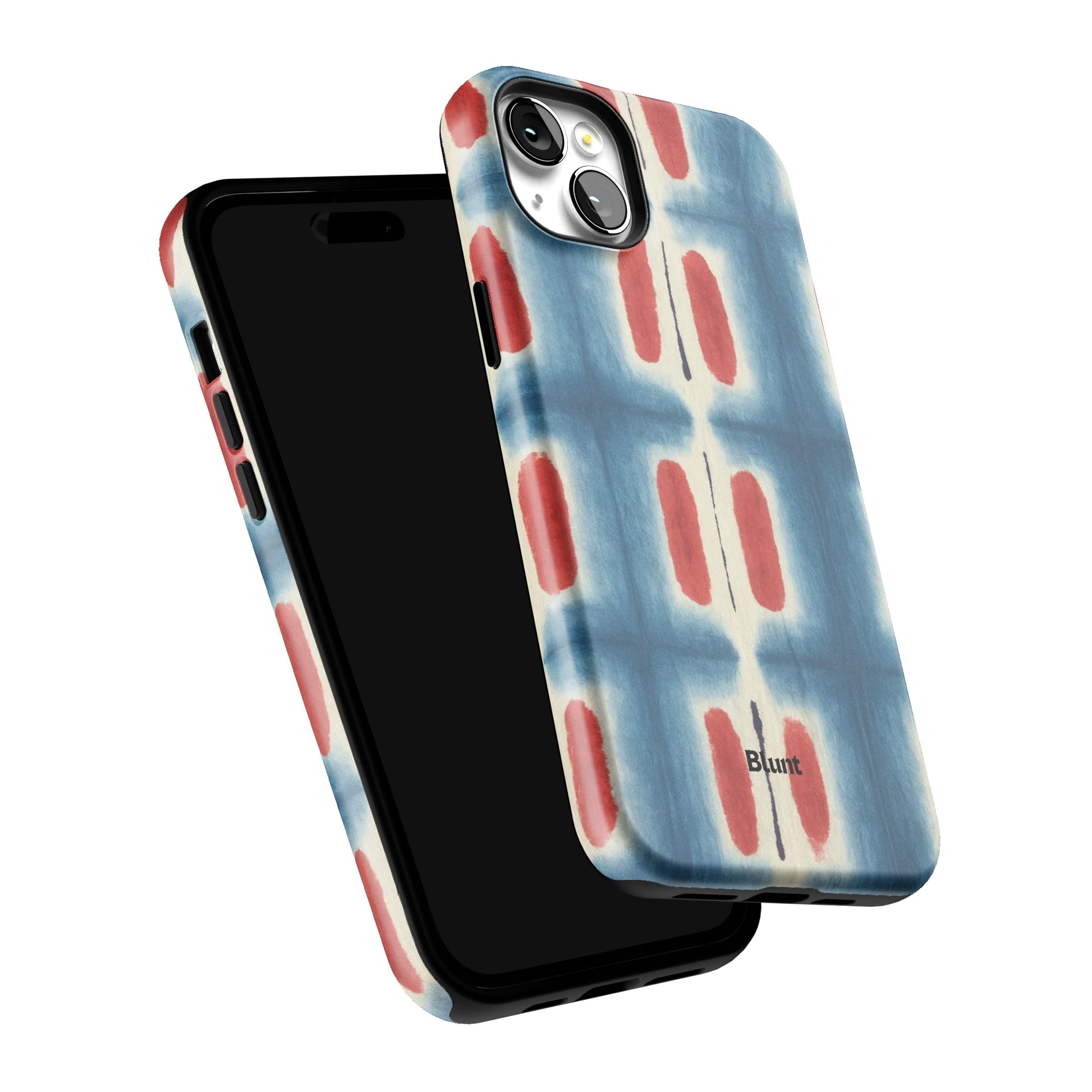 Indigo Blocks iPhone Case gallery - Iphone_14_Mini_Air_Plus_6