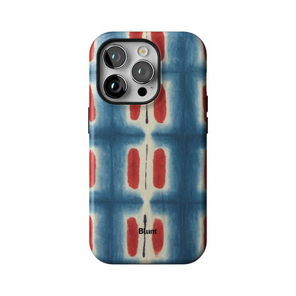 Indigo Blocks iPhone Case gallery - Iphone_14_Pro_1