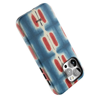 Indigo Blocks iPhone Case gallery - Iphone_14_Pro_Max_5