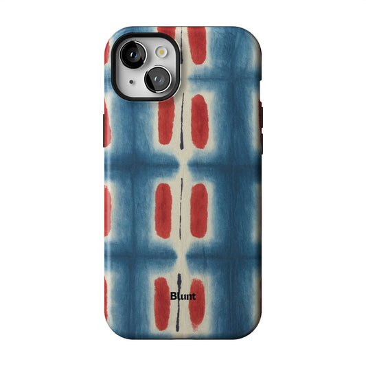 Indigo Blocks iPhone Case gallery - Iphone_15_Mini_Air_Plus_1