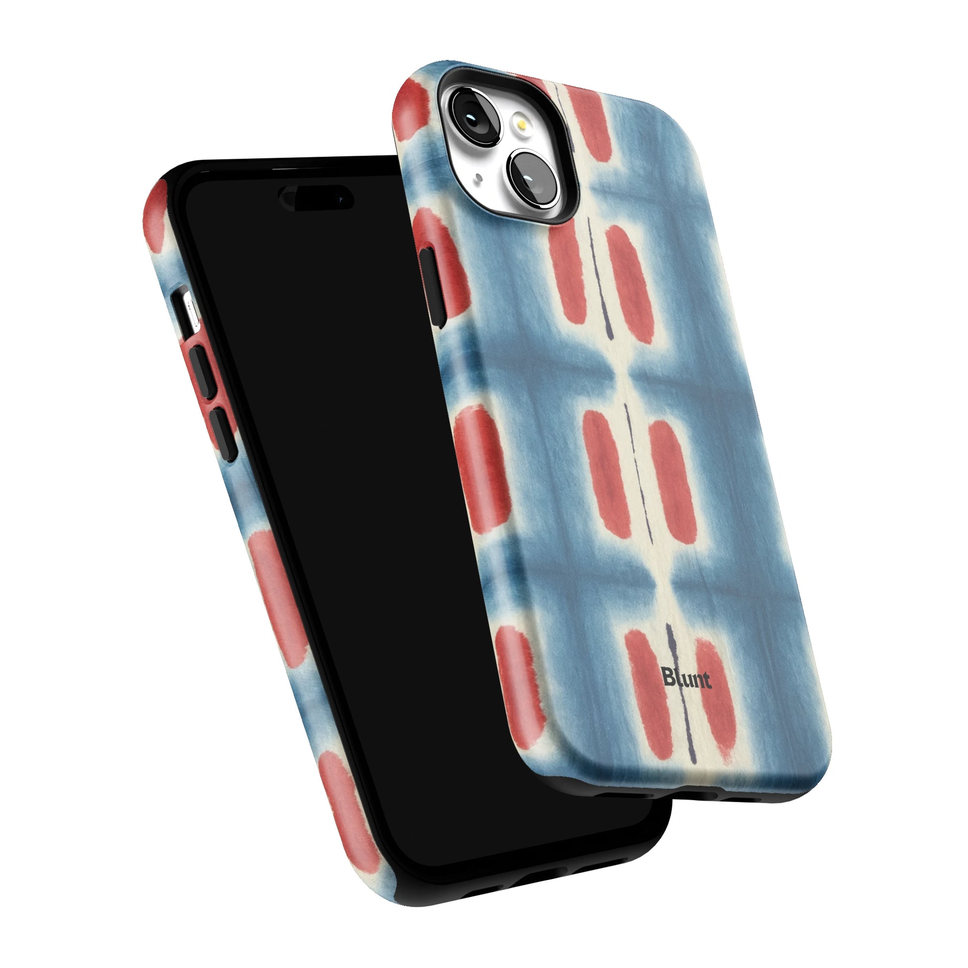 Indigo Blocks iPhone Case gallery - Iphone_15_Mini_Air_Plus_6