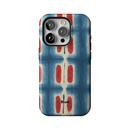 Indigo Blocks iPhone Case gallery - Iphone_15_Pro_1