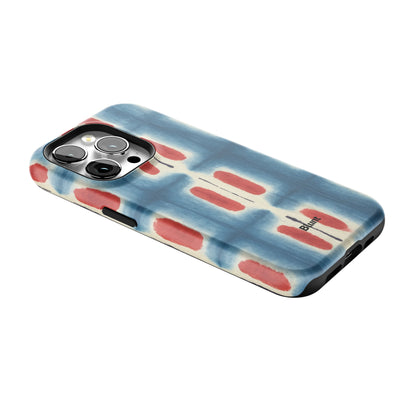 Indigo Blocks iPhone Case gallery - Iphone_15_Pro_2