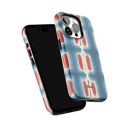 Indigo Blocks iPhone Case gallery - Iphone_15_Pro_6