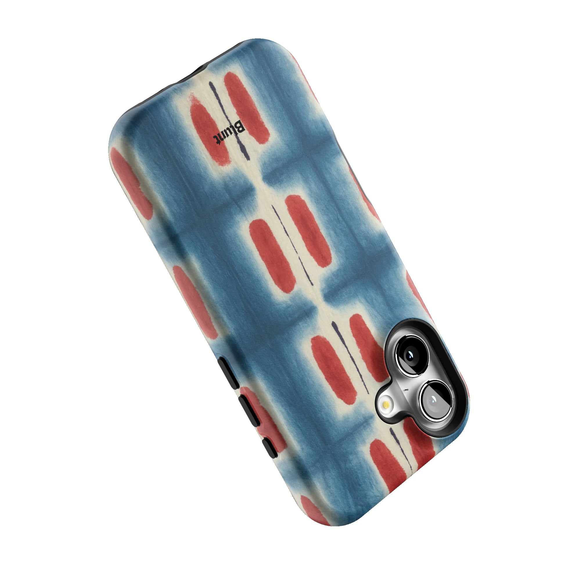 Indigo Blocks iPhone Case gallery - Iphone_16_Iphone_5
