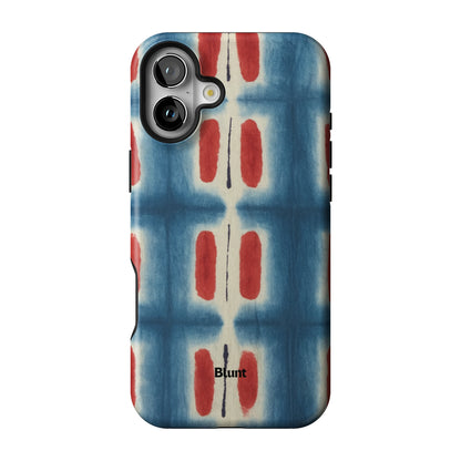 Indigo Blocks iPhone Case gallery - Iphone_16_Mini_Air_Plus_1