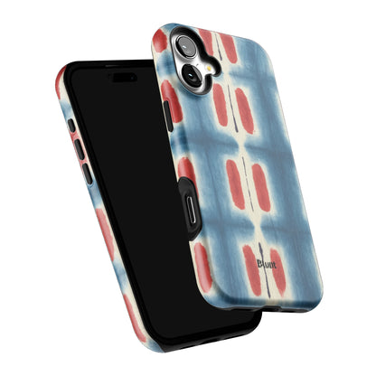 Indigo Blocks iPhone Case gallery - Iphone_16_Mini_Air_Plus_6