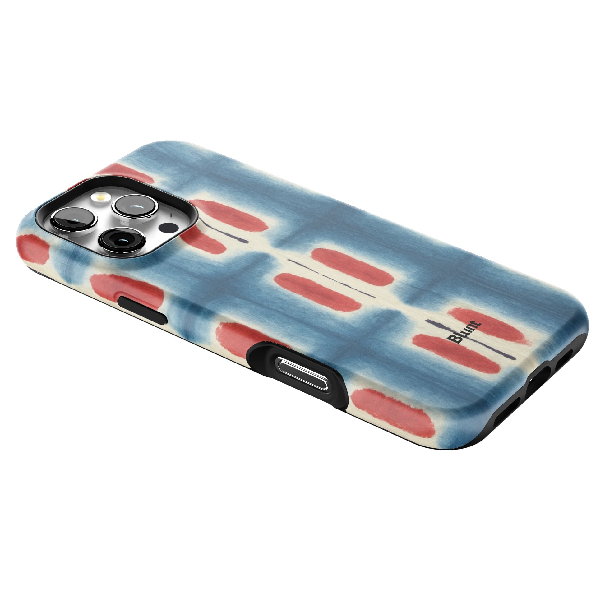 Indigo Blocks iPhone Case gallery - Iphone_16_Pro_Max_2