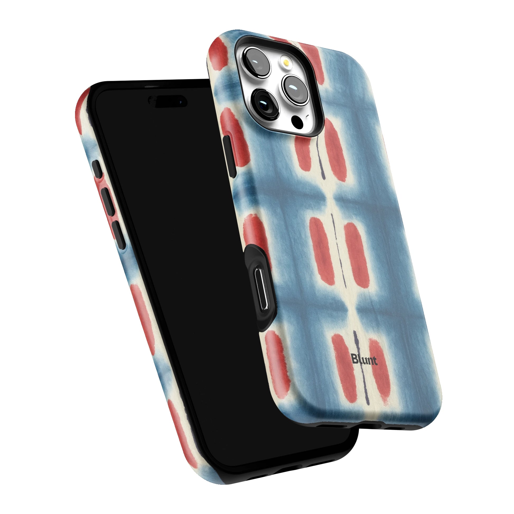 Indigo Blocks iPhone Case gallery - Iphone_16_Pro_Max_6