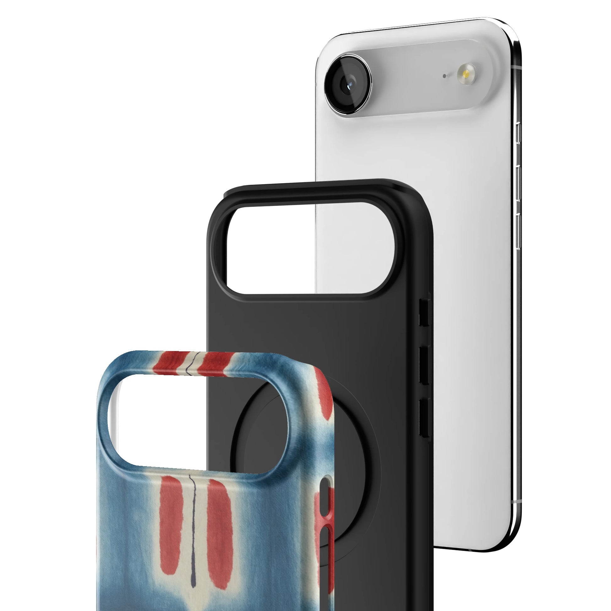 Indigo Blocks iPhone Case gallery - Iphone_17_Air_3