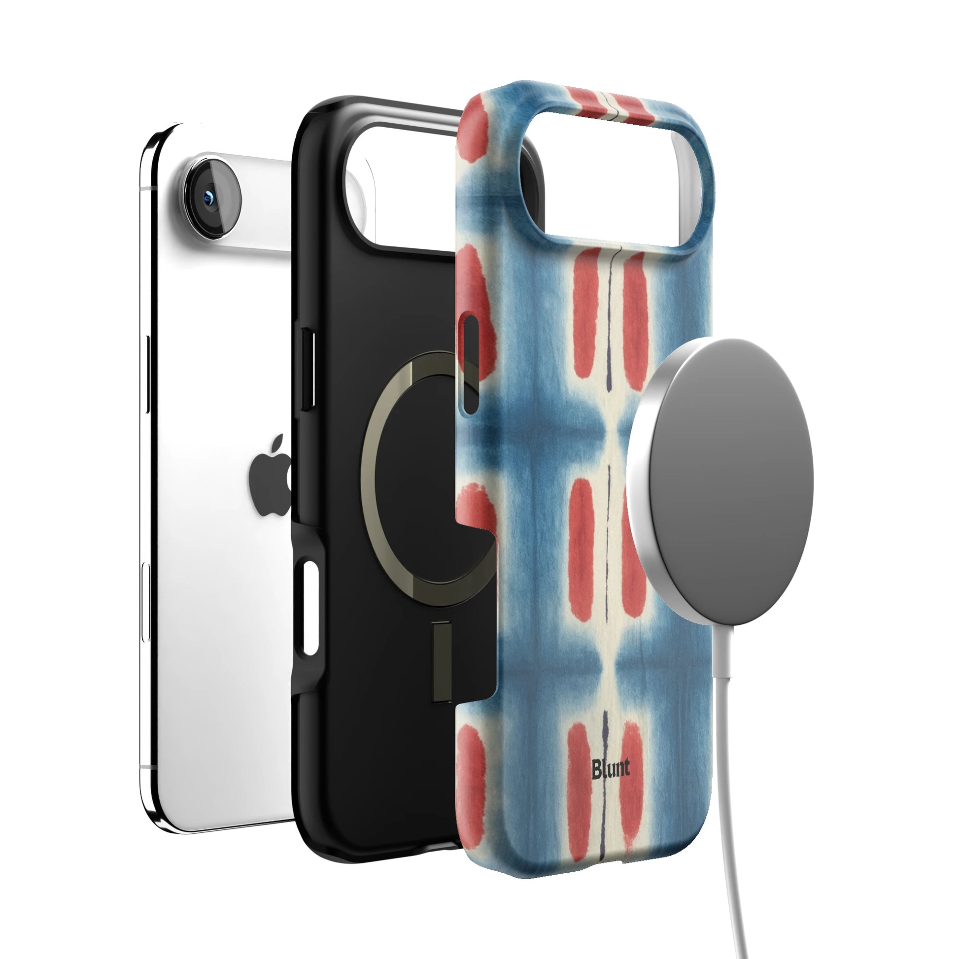 Indigo Blocks iPhone Case gallery - Iphone_17_Air_4