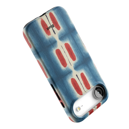 Indigo Blocks iPhone Case gallery - Iphone_17_Air_5