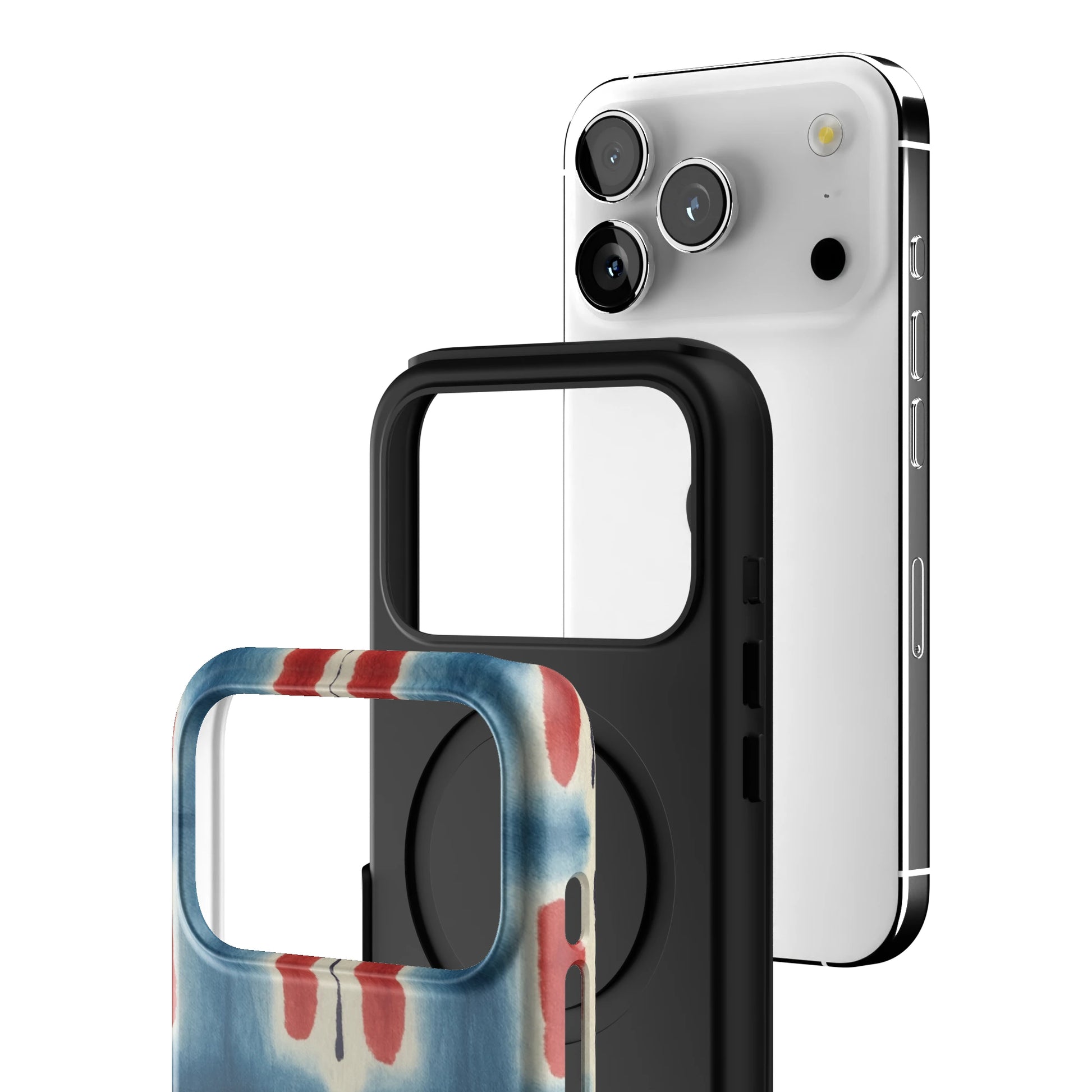Indigo Blocks iPhone Case gallery - Iphone_17_Pro_3