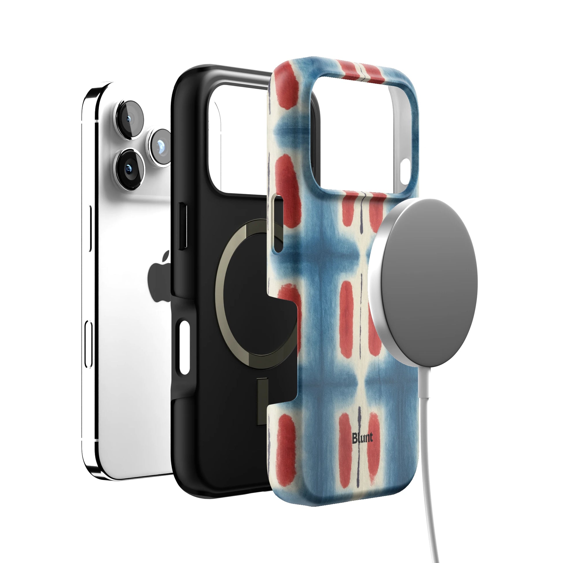Indigo Blocks iPhone Case gallery - Iphone_17_Pro_4