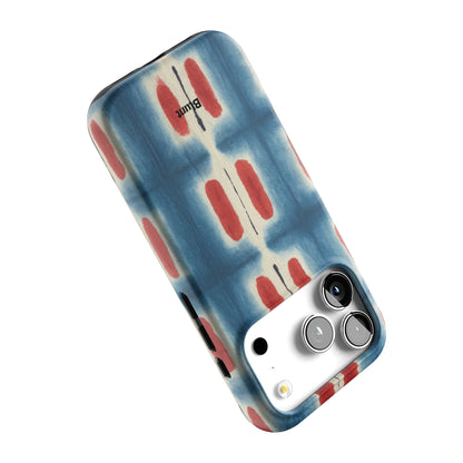 Indigo Blocks iPhone Case gallery - Iphone_17_Pro_5