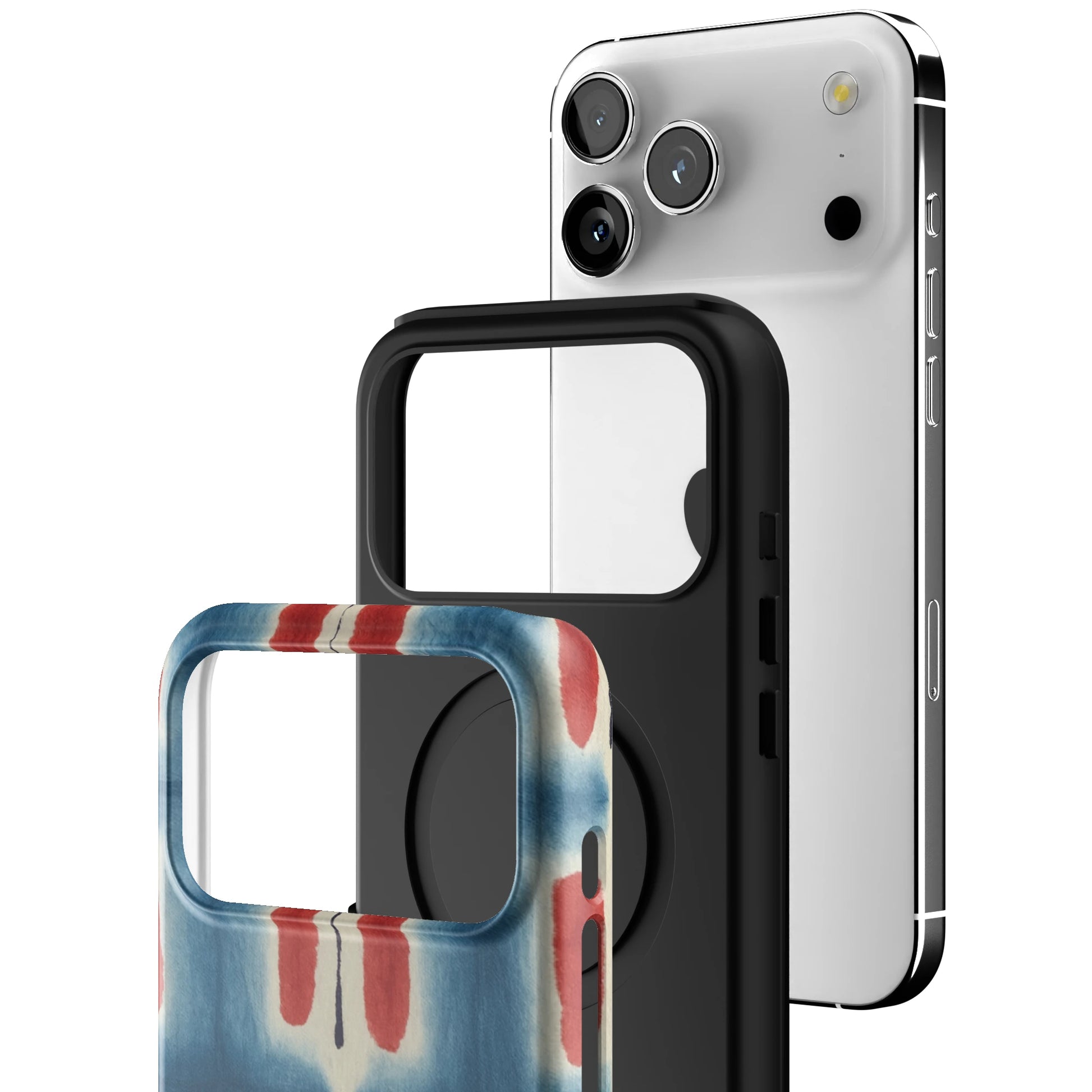 Indigo Blocks iPhone Case gallery - Iphone_17_Pro_Max_3