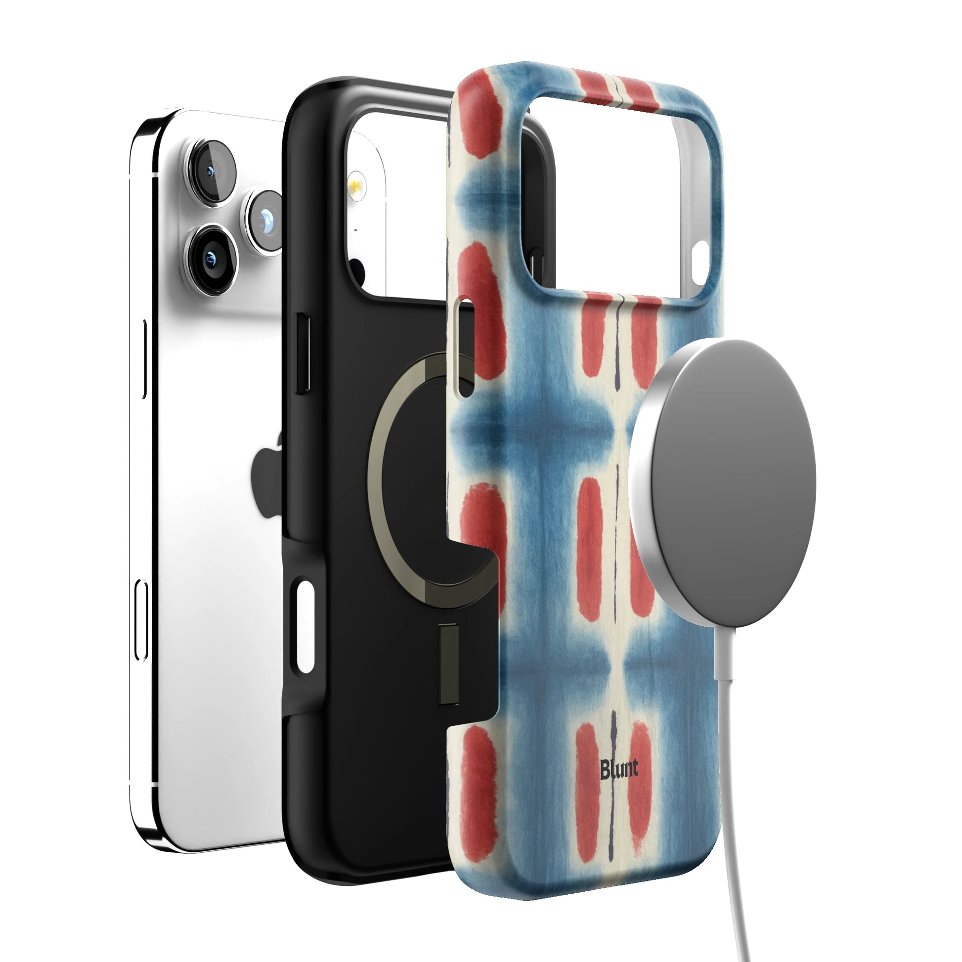 Indigo Blocks iPhone Case gallery - Iphone_17_Pro_Max_4