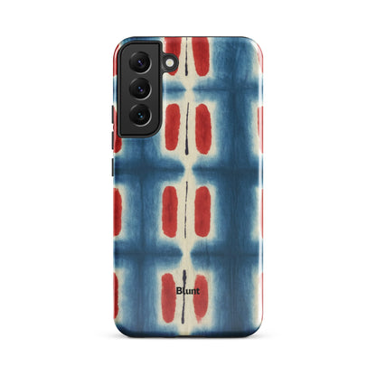 Indigo Blocks Samsung Case - Blunt Cases