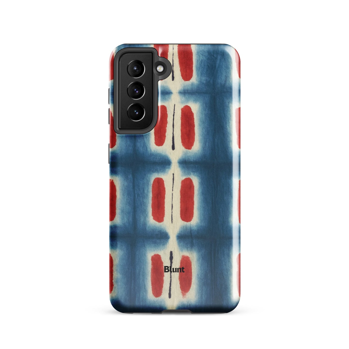 Indigo Blocks Samsung Case - Blunt Cases