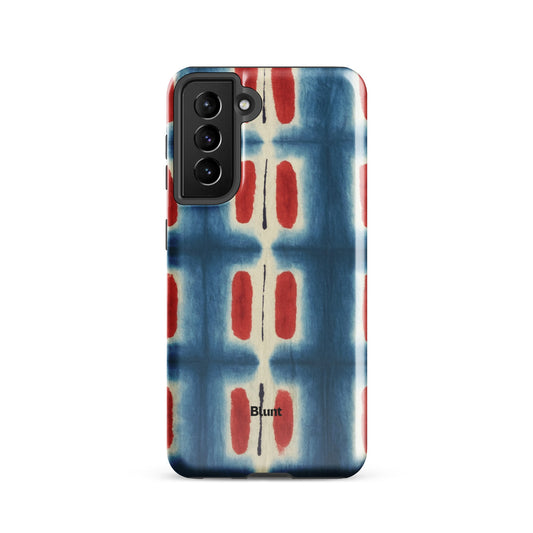 Indigo Blocks Samsung Case - Blunt Cases