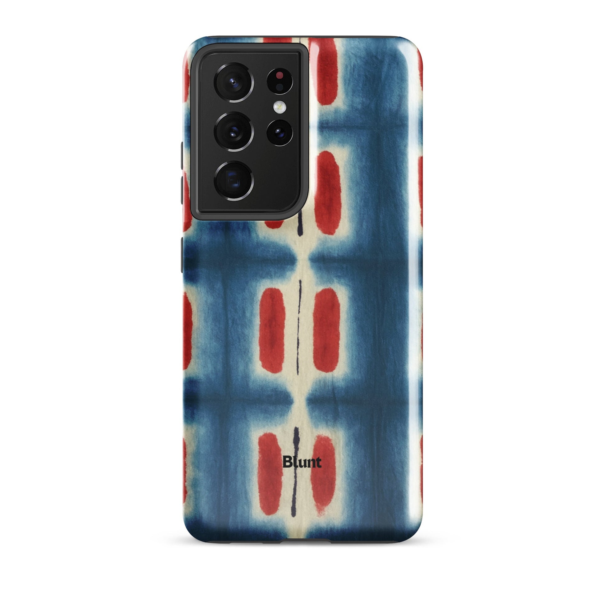 Indigo Blocks Samsung Case - Blunt Cases