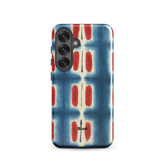 Indigo Blocks Samsung Case - Blunt Cases