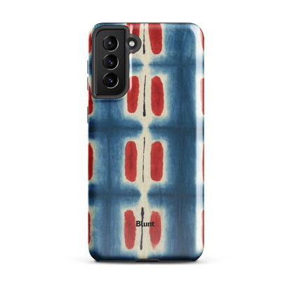 Indigo Blocks Samsung Case - Blunt Cases