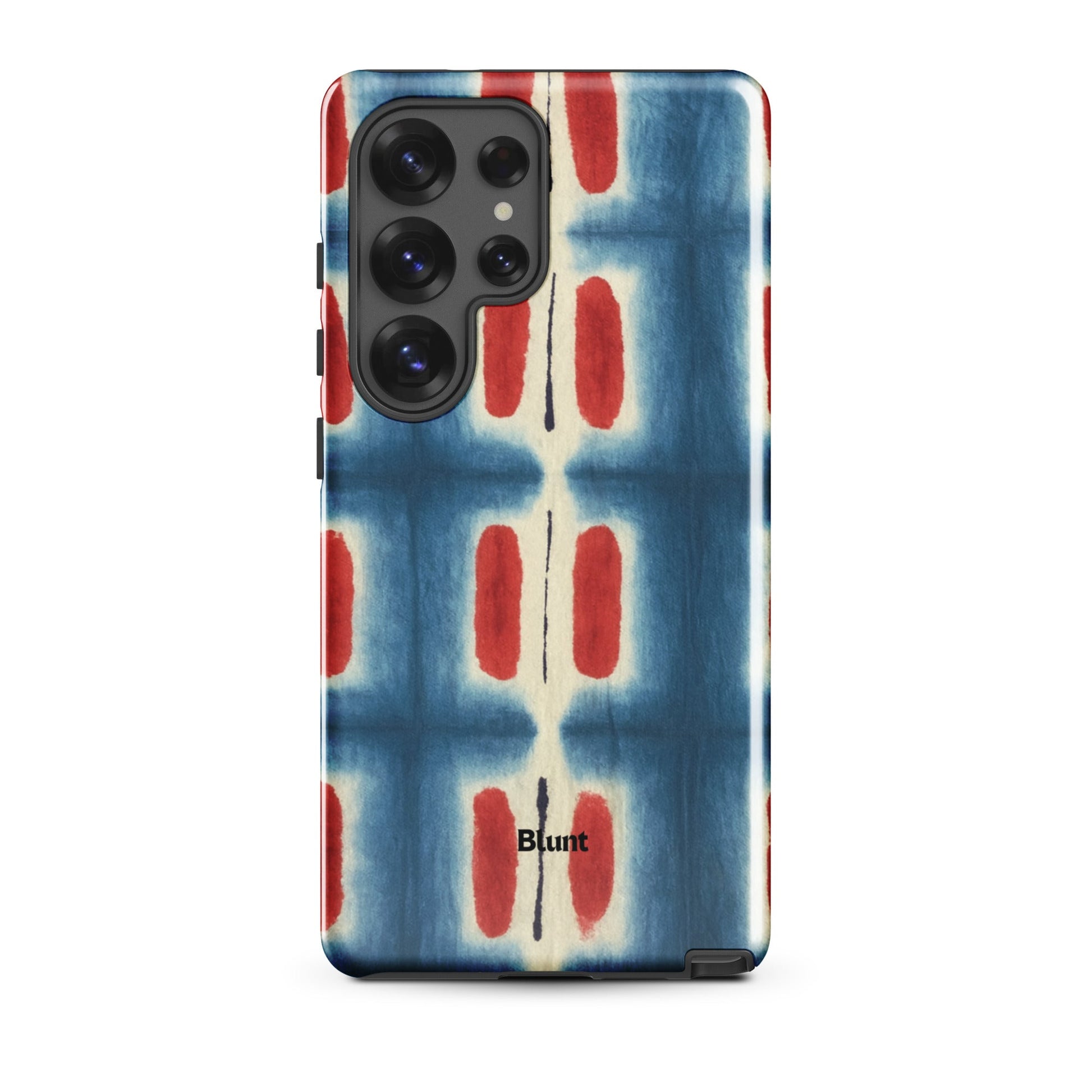 Indigo Blocks Samsung Case - Blunt Cases