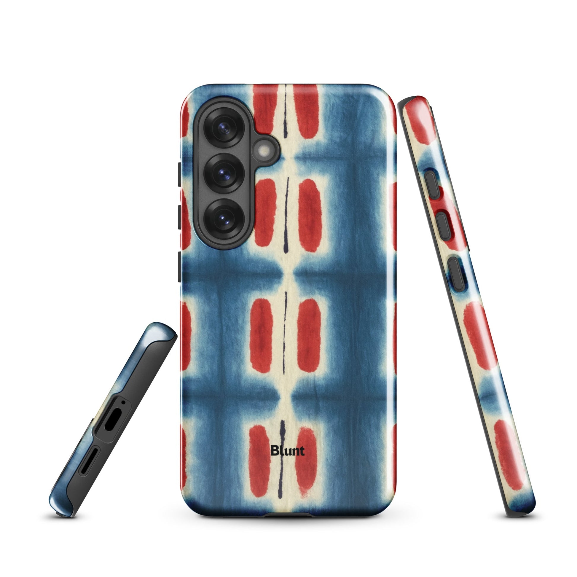 Indigo Blocks Samsung Case - Blunt Cases