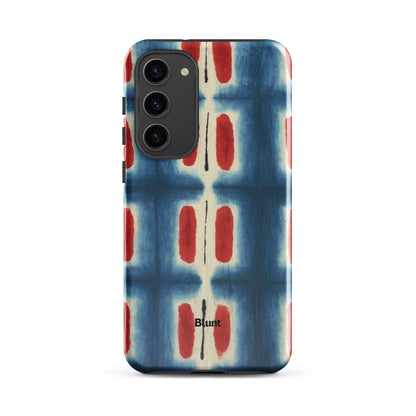 Indigo Blocks Samsung Case - Blunt Cases