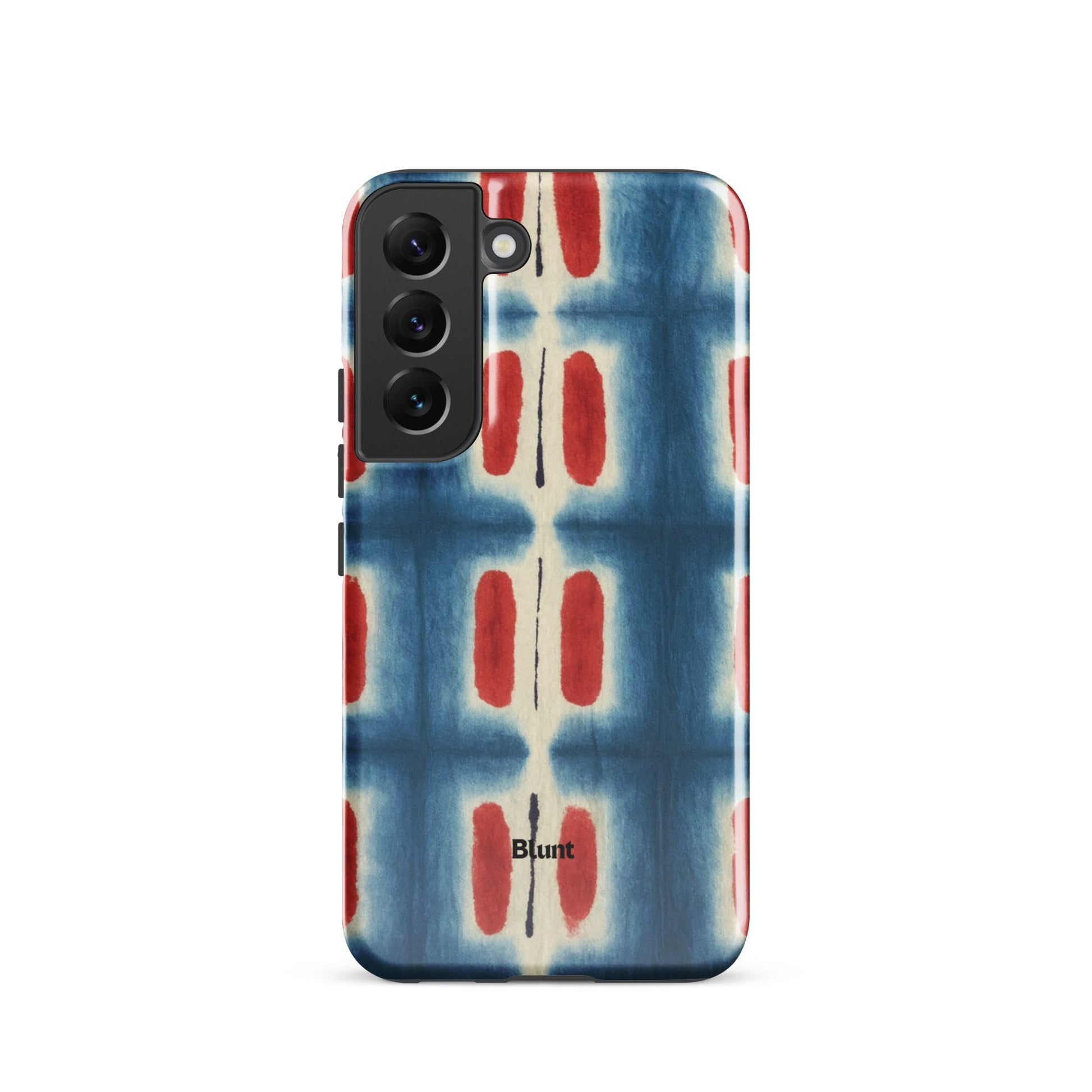Indigo Blocks Samsung Case - Blunt Cases