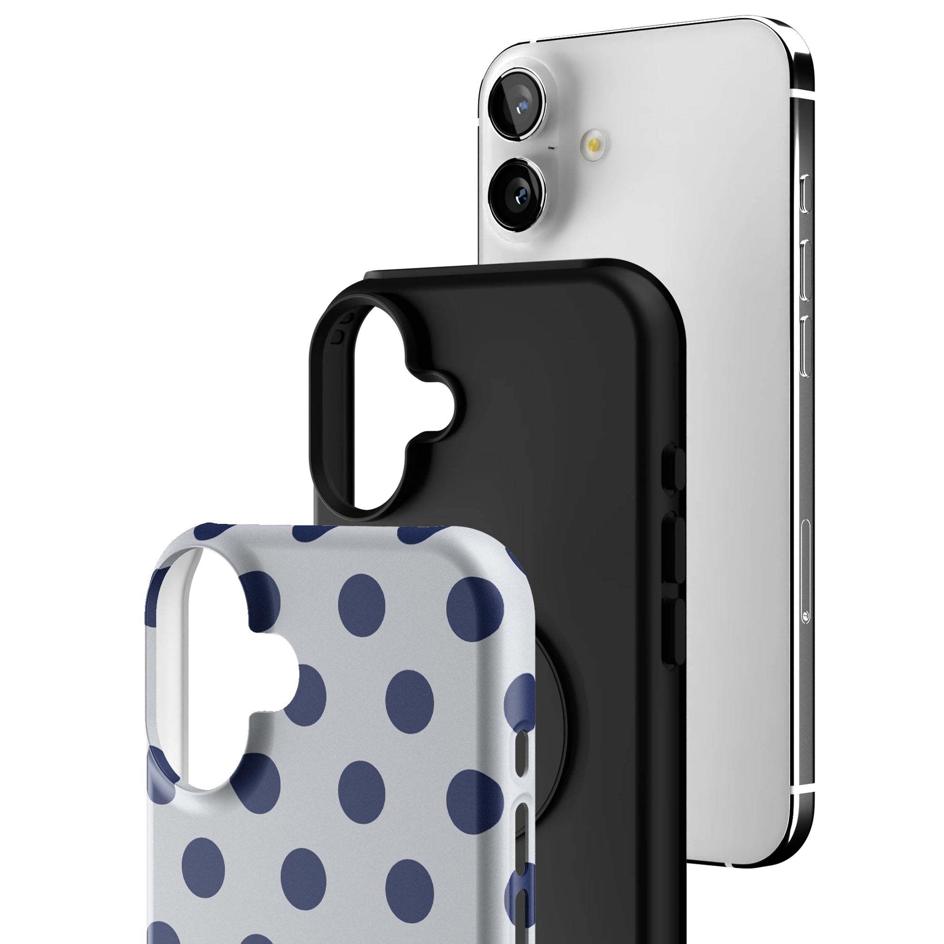Indigo Dot iPhone Case gallery - Iphone_16_Mini_Air_Plus_3