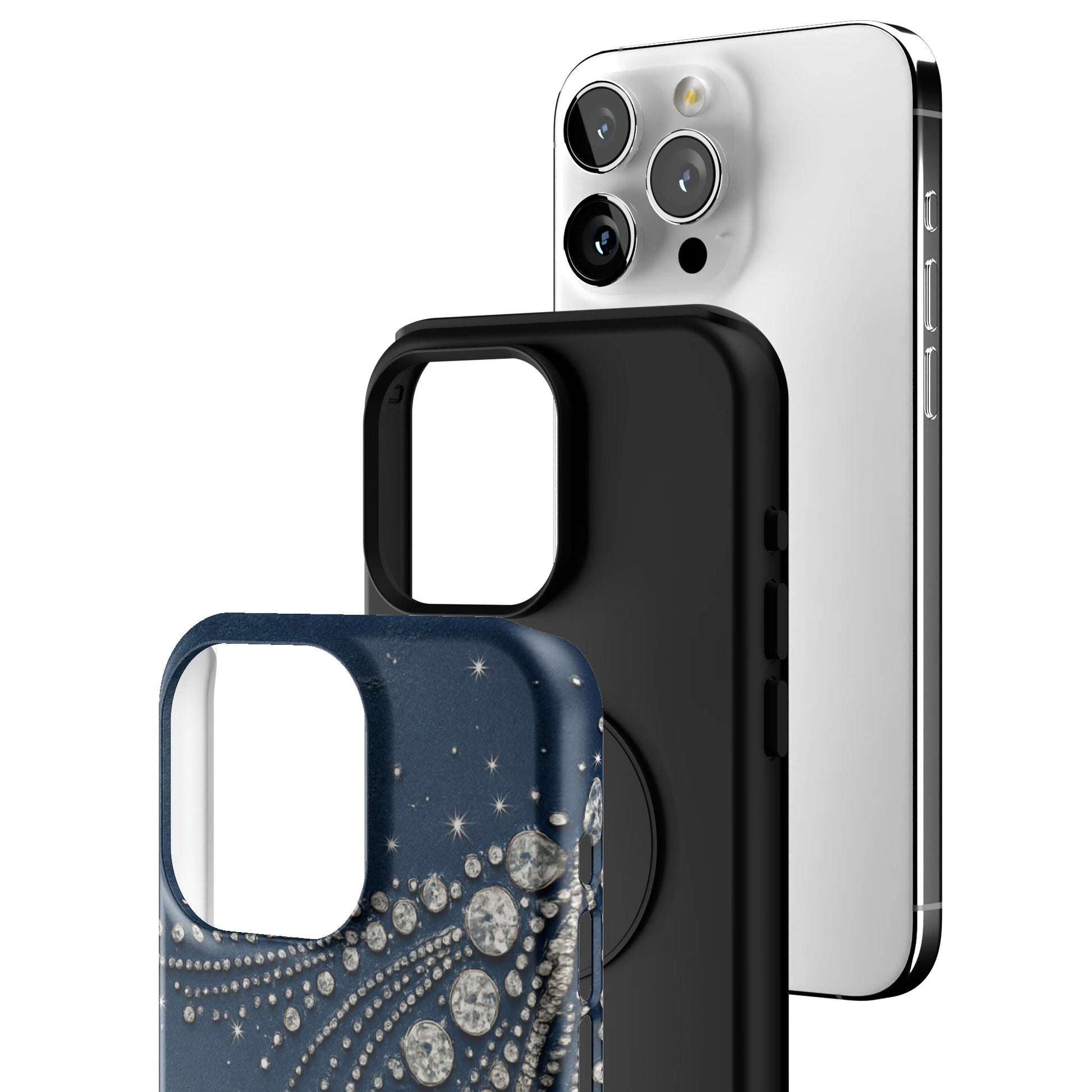 Indigo Spark iPhone Case gallery - Iphone_15_Pro_Max_3