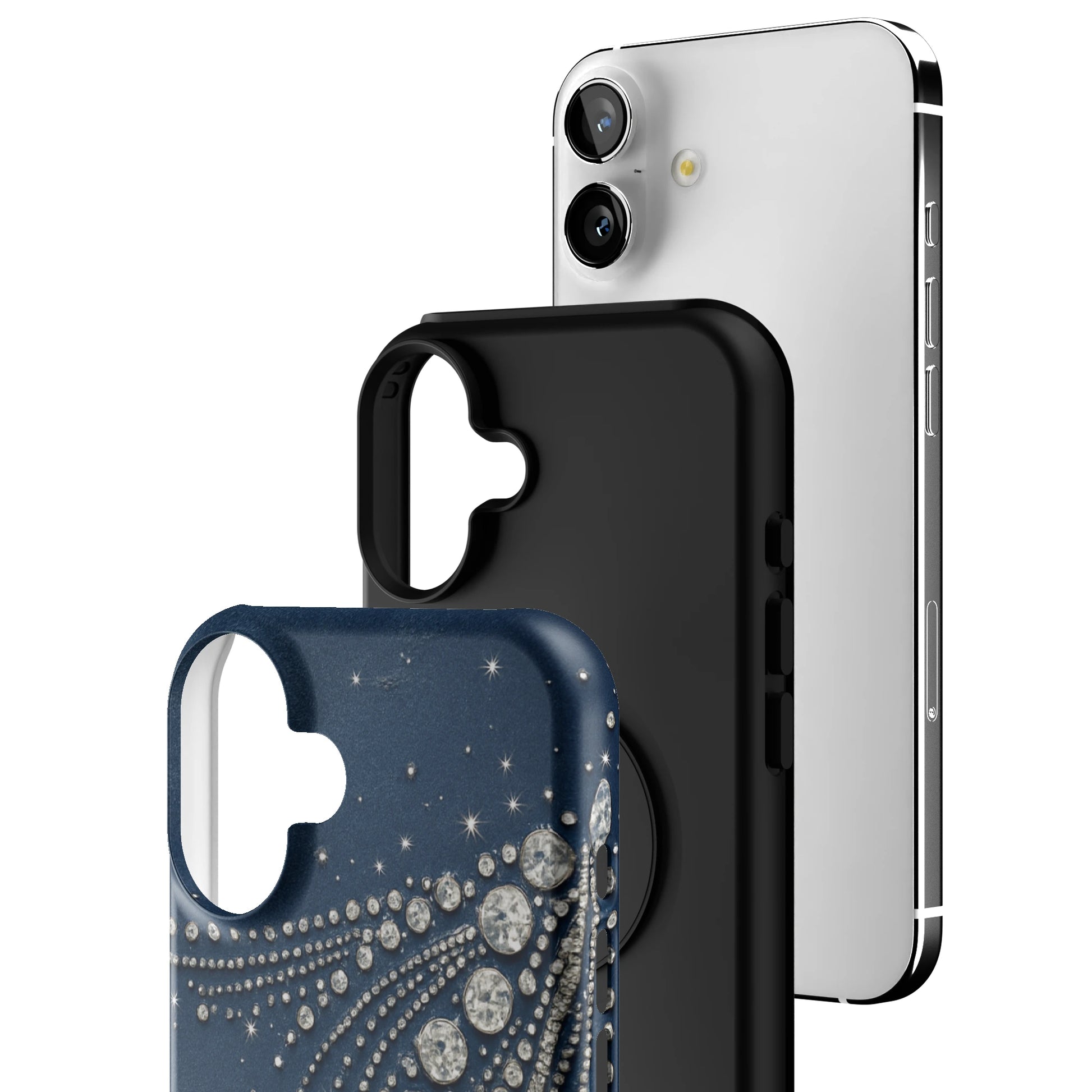Indigo Spark iPhone Case gallery - Iphone_16_Mini_Air_Plus_3