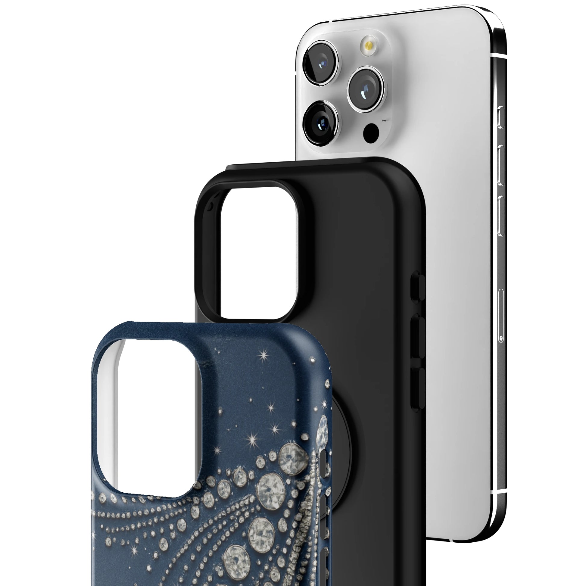 Indigo Spark iPhone Case gallery - Iphone_16_Pro_Max_3