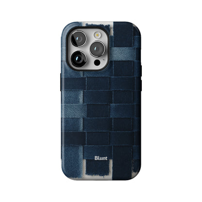 Indigo Weave iPhone Case gallery - Iphone_14_Pro_1