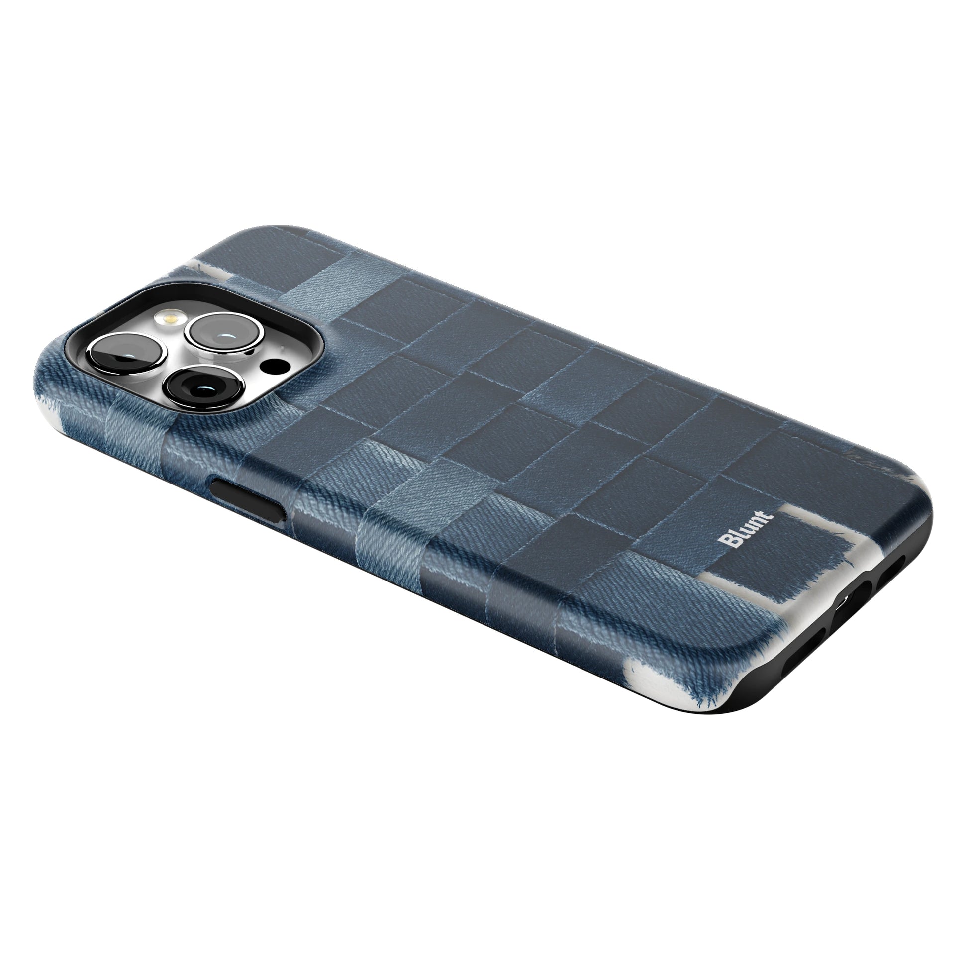 Indigo Weave iPhone Case gallery - Iphone_15_Pro_Max_2