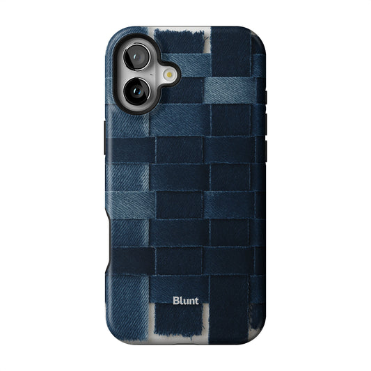Indigo Weave iPhone Case gallery - Iphone_16_Mini_Air_Plus_1